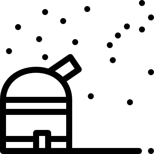 天文台 Detailed Rounded Lineal icon