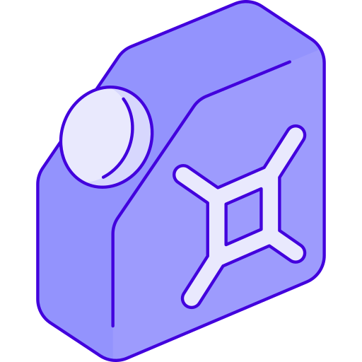 Jerrycan Generic Thin Outline Color icon