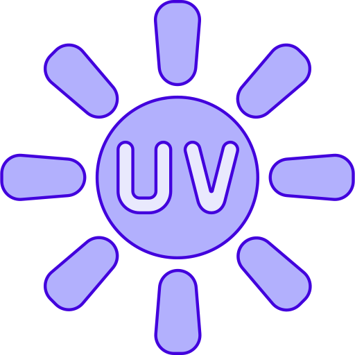 uv Generic Thin Outline Color icona