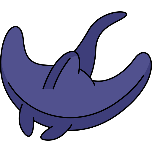 Stingray Generic Thin Outline Color icon