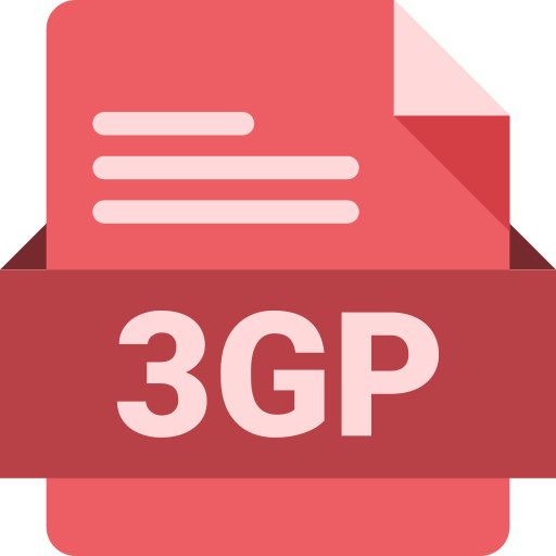 3gp Generic Flat Icône
