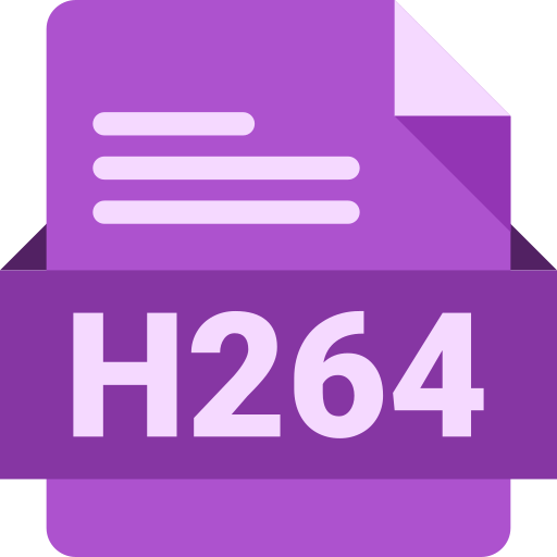 h264 Generic Flat icon