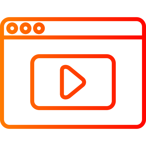 videoplayer Generic Gradient icon