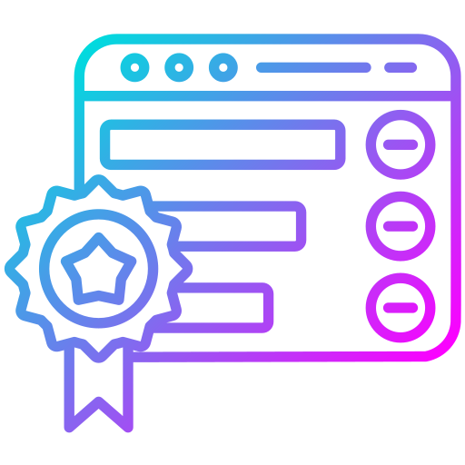 ページの品質 Generic Gradient icon