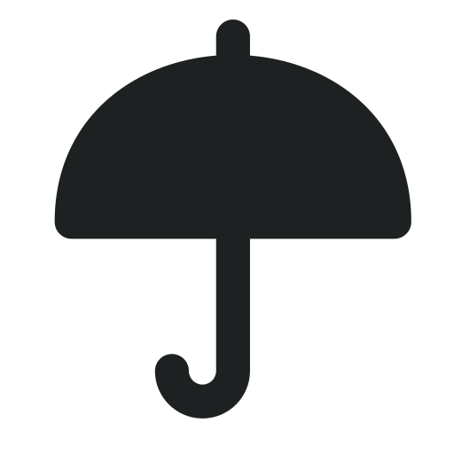 paraguas Generic Glyph icono