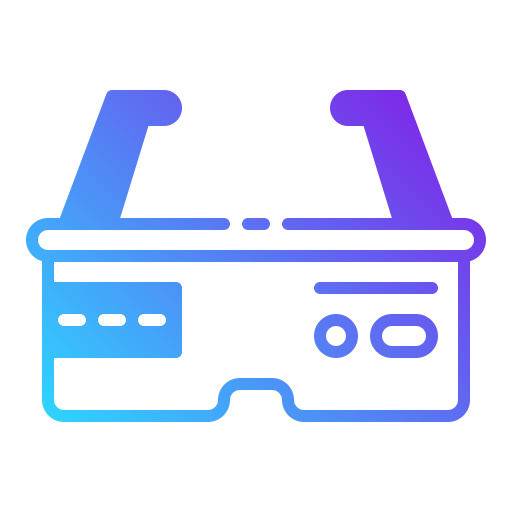 vr brille Generic Flat Gradient icon