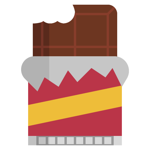 barre de chocolat Generic Flat Icône