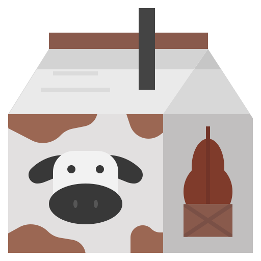 mleko czekoladowe Generic Flat ikona