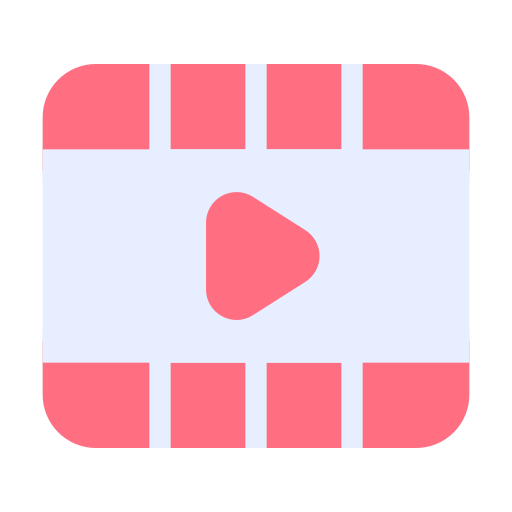 video clip Generic Flat icona