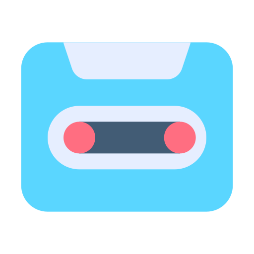 magnetofon Generic Flat ikona
