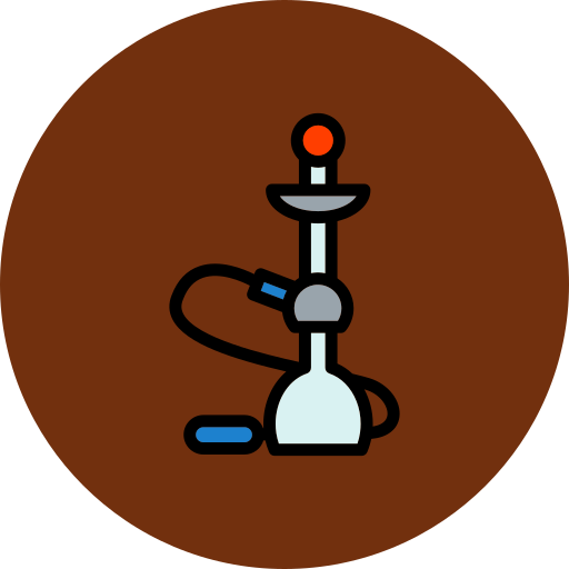 물 담배 Generic Outline Color icon