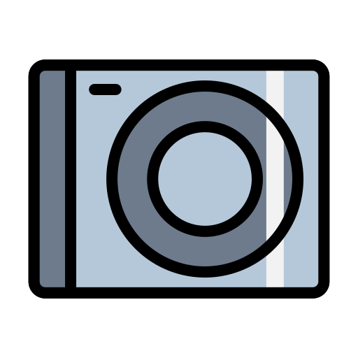 rejestrator kamer Generic Outline Color ikona