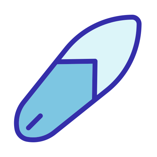 서핑 보드 Generic Blue icon
