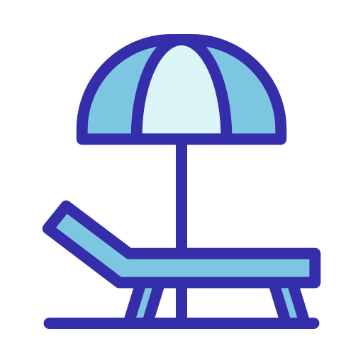 Лежак Generic Blue иконка