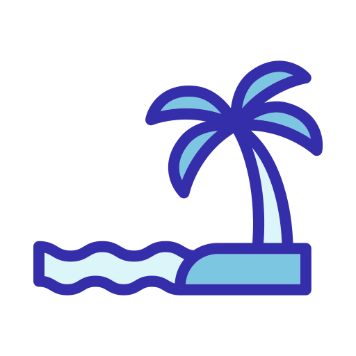 playa Generic Blue icono