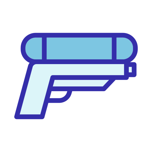 pistola de agua Generic Blue icono