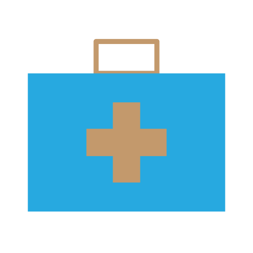 First aid bag Generic Flat icon