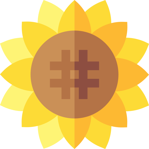 słonecznik Basic Straight Flat ikona