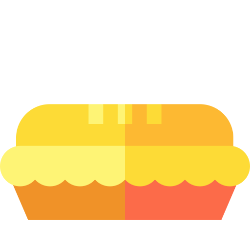 Яблочный пирог Basic Straight Flat иконка