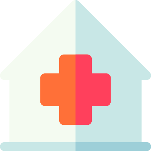 krankenhaus Basic Rounded Flat icon
