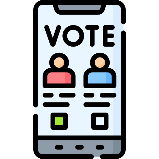 vote Special Lineal color Icône