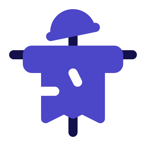 허수아비 Generic Blue icon