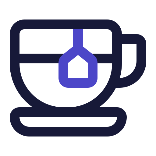 tasse à thé Generic Outline Color Icône