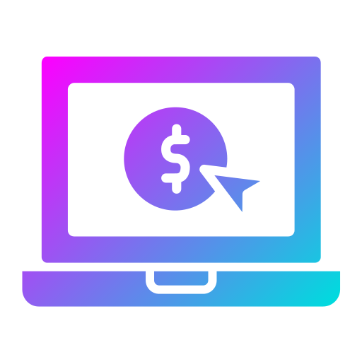 pay per click Generic Flat Gradient icon