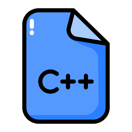 cpp Generic Outline Color icono