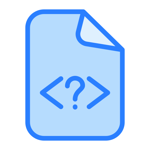 php Generic Blue icon