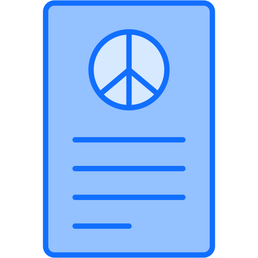 Agreement Generic Blue icon