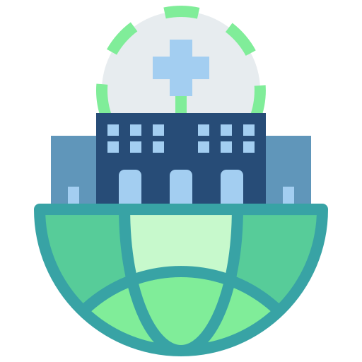 Hospital Generic Flat icon