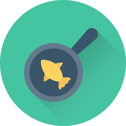 Fried fish Generic Flat icon