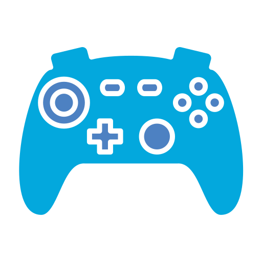 ゲームコントローラ Generic Blue icon