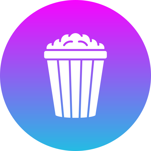 ポップコーン Generic Flat Gradient icon