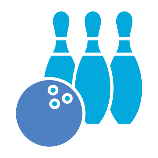 bowling Generic Blue Icône
