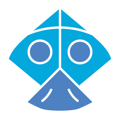 cerf-volant Generic Blue Icône
