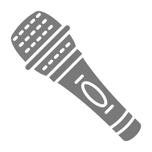 micrófono Generic Grey icono