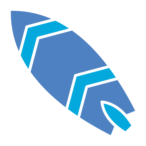 planche de surf Generic Blue Icône