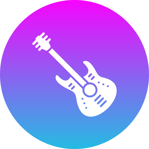 gitara Generic Flat Gradient ikona