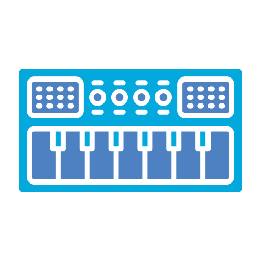 piano Generic Blue icono