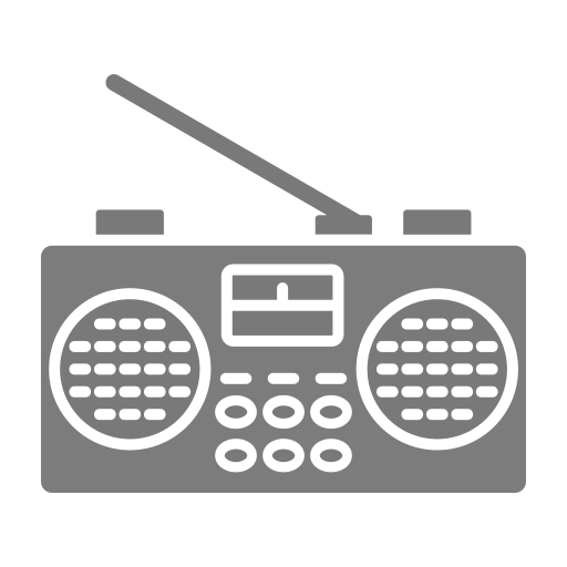 radio Generic Grey icoon
