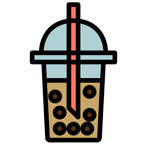 버블티 Generic Outline Color icon