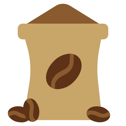 borsa da caffè Generic Flat icona