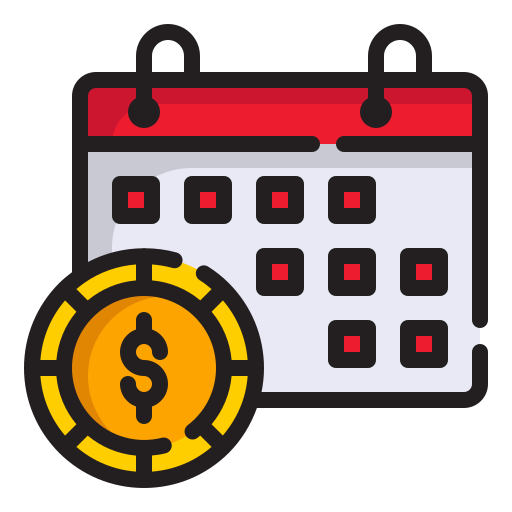 Payment day Generic Outline Color icon