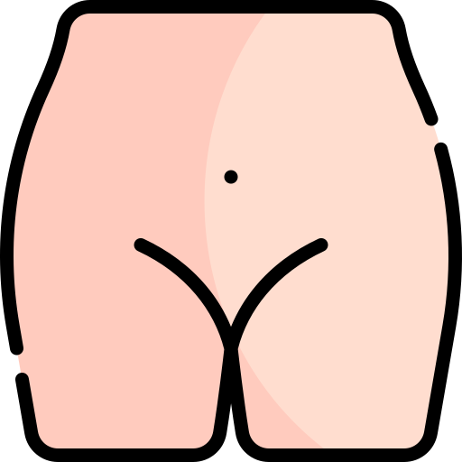 vagina Kawaii Lineal color Ícone