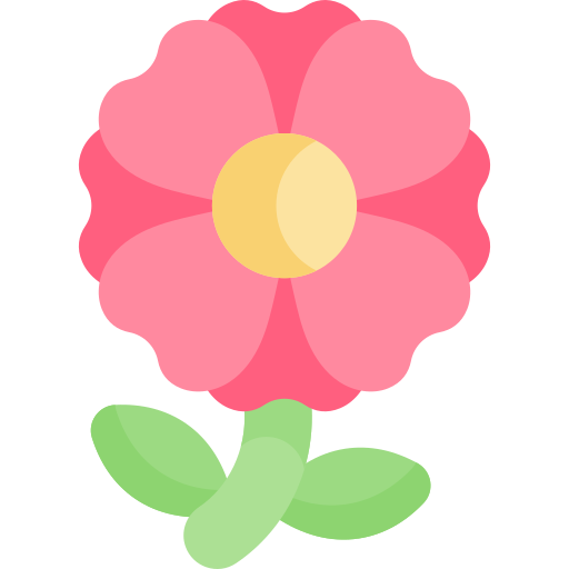 꽃 Kawaii Flat icon