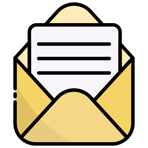 Open email Generic Outline Color icon
