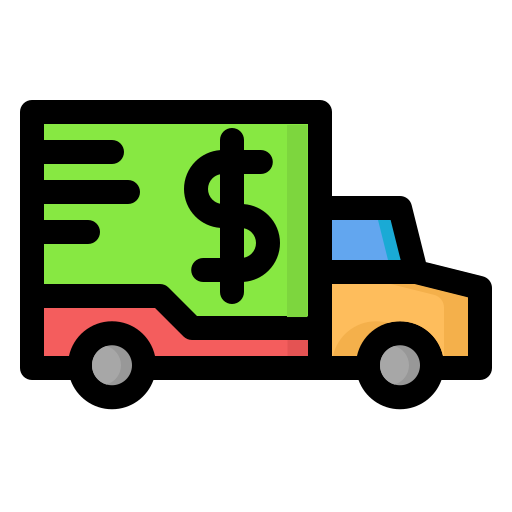 Bank truck Generic Outline Color icon