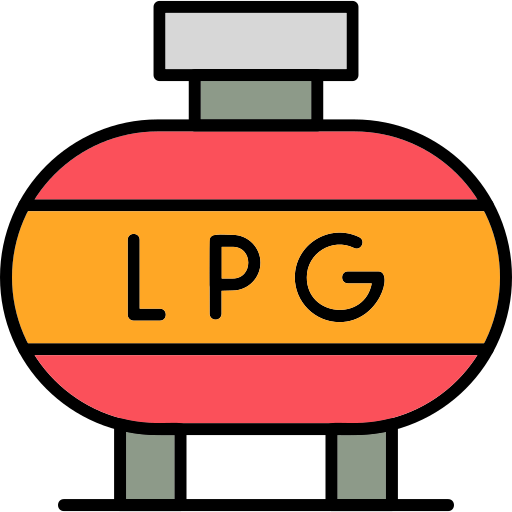 Сжиженный газ Generic Outline Color иконка